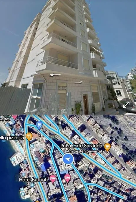 Grosszuegige Wohnung In Zentraler Lage Mit Balkon Sarandë Apartmán